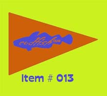 Orange Burgee