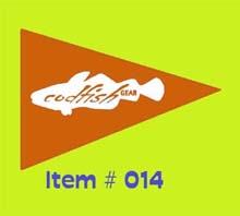 Orange Burgee